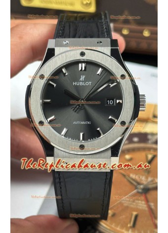Hublot Super Clone Classic Fusion Titanium Grey Dial 42MM Watch