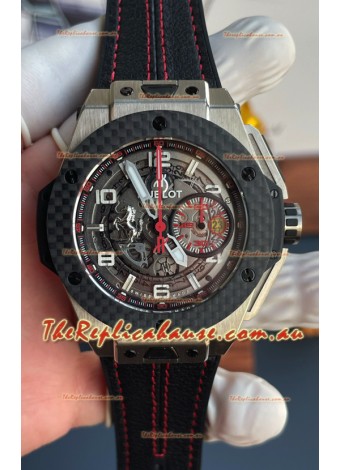 Hublot Big Bang Super Clone Ferrari Titanium Edition in Ceramic Casing