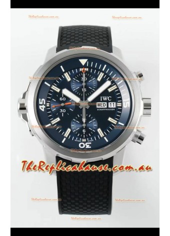 IWC Super Clone Aquatimer Chronograph IW376804 Swiss Replica Blue Dial