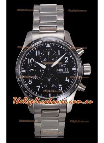 IWC Pilot's IW388305 Super Clone Chronograph 41 Mercedes-AMG Steel Watch