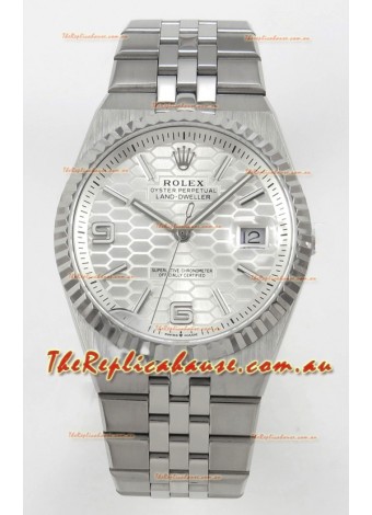 Rolex Land-Dweller 127334 Steel Honeycomb 40MM Swiss Replica Watch 