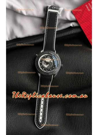 Omega Super Clone Planet Ocean 600M Worldtimer Ceramic Swiss Replica Watch 