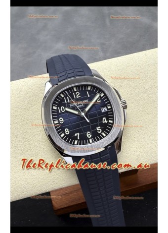 Patek Philippe Aquanaut Super Clone 5168G Blue Dial 904L Steel Replica Watch 
