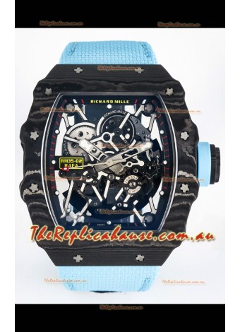 Richard Mille 035-02 Black NTPT Real Vaucher Movement Super Clone Watch 