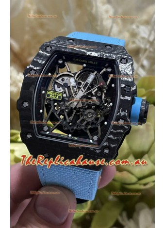 Richard Mille 035-02 Black NTPT Real Vaucher Movement Super Clone Watch 