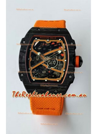 Richard Mille Super Clone RM67-02 LANDO NORRIS NTPT VAF Replica Watch 