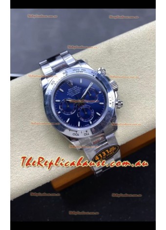 Rolex Daytona Super Clone M116509 Original Cal.4131 Movement - 904L Steel Watch in Blue Dial