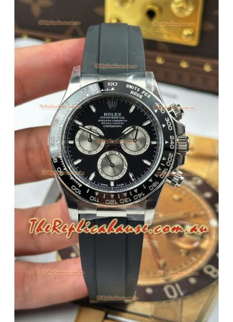 Rolex Daytona Super Clone 126519LN Black Dial Cal.4131 Movement - 904L Steel Watch