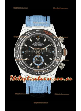 Rolex Daytona DiW Bachi Edition Watch - Forged Cabon Casing 1:1 Mirror Replica