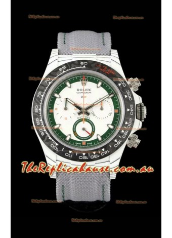 Rolex Daytona DiW Alpine Edition Watch - Forged Cabon Casing 1:1 Mirror Replica