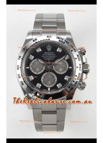 Rolex Daytona Super Clone 126509 Black Dial Cal.4131 Movement - 904L Steel Watch