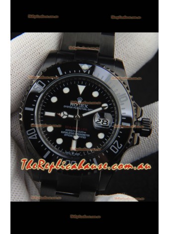 Rolex Sea Dweller Japanese Movement Replica Watch Black Dial 43MM