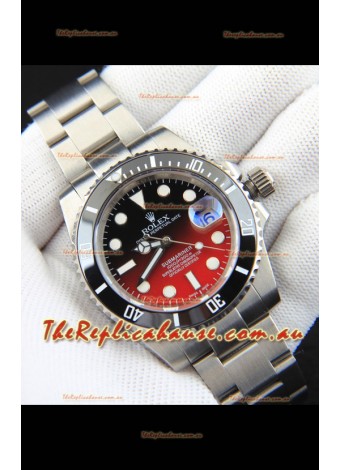 Rolex Submariner Japanese Replica Watch 904L Steel Gadient Dial Watch 