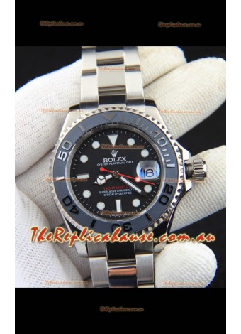 Rolex Yachtmaster Stainless Steel Japanese Replica Watch - 40MM