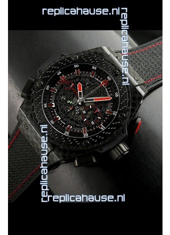 Hublot Big Bang Ayrton Senna Full Carbon Casing Swiss Watch 