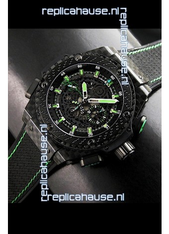 Hublot Big Bang Ayrton Senna Full Carbon Casing Swiss Watch 