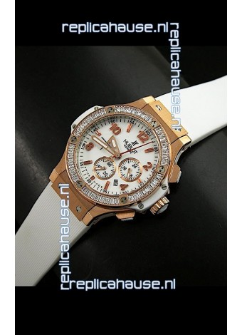 Hublot Geneve Big Bang Japanese Replica Watch in White 