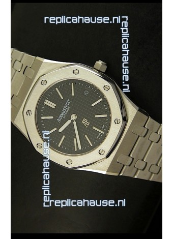 Audemars Piguet Royal Oak Ultra Thin Swiss Replica Watch in Black Dial