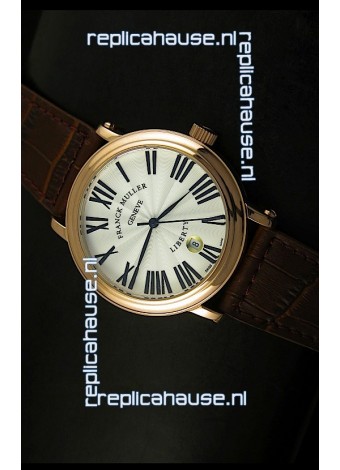 Franck Muller Master of Complications Liberty Japanese Watch in Black Numerals