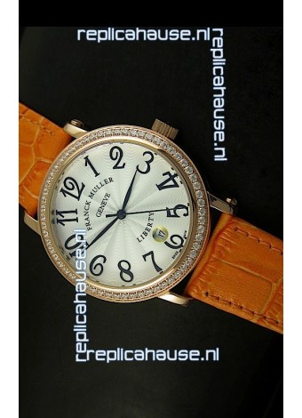 Franck Muller Master of Complications Liberty Japanese Watch in Black Numerals