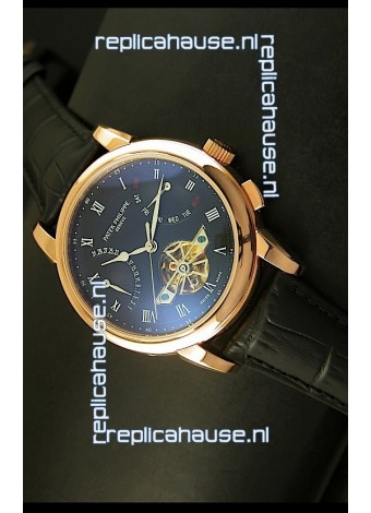Patek Philippe Grand Complications Tourbillon Automatic Watch in Pink Gold