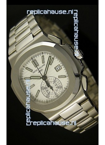 Patek Philippe Nautilus 5980 Chronograph Swiss Replica Watch - 1:1 Mirror Replica