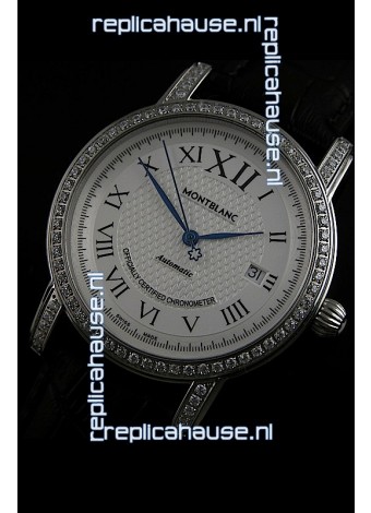 Mont Blanc Swiss Automatic Watch in Stainless Steel