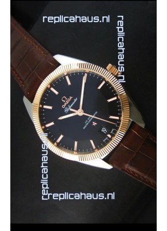 Omega Globemaster Co-Axial Two Tone Case Swiss Watch - 1:1 Mirror Replica Watch