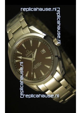 Omega Seamaster Aqua Terra Co-Axial Brown Dial - 1:1 Ultimate Mirror Edition
