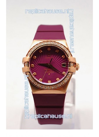 Omega Constellation Ladies Replica Watch - 35MM 