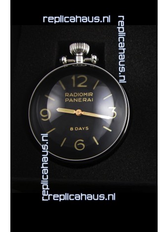 Panerai Radiomir 8 Days PAM581 Table Clock Swiss Watch with Box and Watch Stand