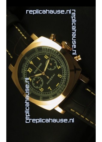 Panerai Radiomir PAM519 1940 Chronograph Rose Gold Watch