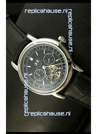 Patek Philippe Complications Tourbillon Japanese Replica Watch in Steel