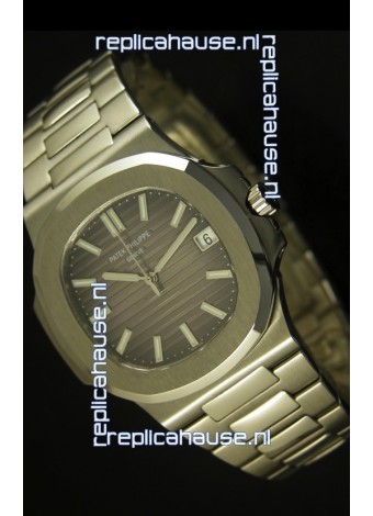 Patek Philippe Nautilus 5711 Jumbo Swiss Watch Grey - 1:1 Ultimate Mirror Replica
