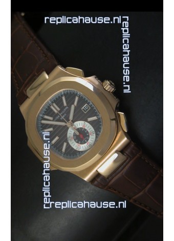 Patek Philippe Nautilus 5980 Black Dial - 1:1 Ultimate Mirror Replica