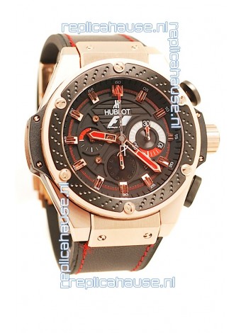 Hublot F1 King Power Zirconium Chronograph Limited Edition watch in Pink Gold