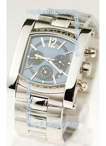 Bvlgari Assioma Japanese Quartz Watch in Blue Dial