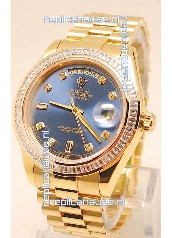 Rolex Day Date II Gold Japanese Replica Watch