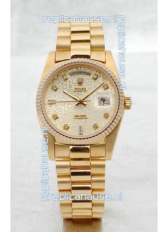 Rolex Day Date Gold Swiss Replica Watch