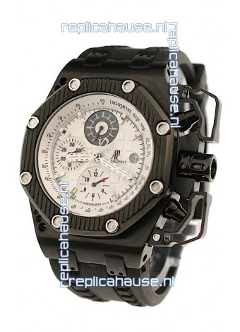 Audemars Piguet Royal Oak Offshore Survivor Swiss Chronograph Watch in White