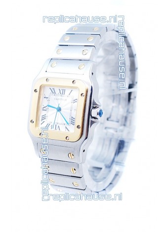 Cartier Santos 100 Two Tone Replica Watch