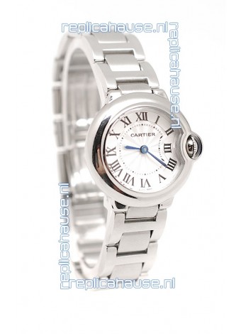 Cartier Ballon Swiss Ladies Wristwatch in Steel