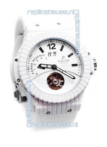 Hublot Big Bang Rubber Mat Tourbillon Power Reserve Replica Watch