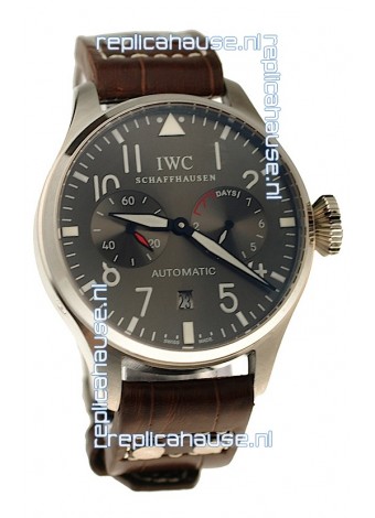 IWC Big Pilot Swiss Replica Watch in Grey Dial
