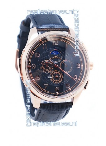 IWC Da Vinci Perpetual Calendar Chronograph Japanese Watch
