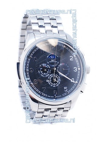 IWC Portuguese Grande Complication Japanese Watch in Black Dial