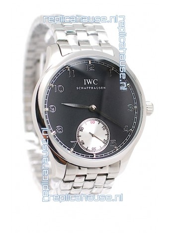 IWC Portugese Automatic Replica Watch in Black Dial