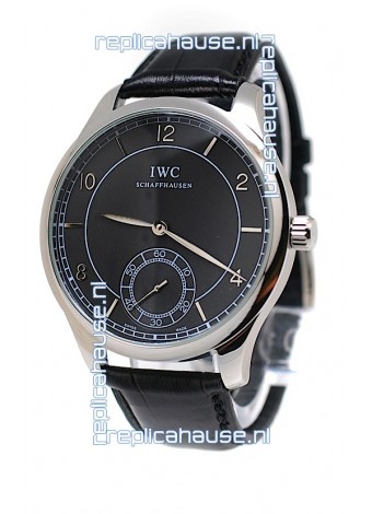 IWC Portugese Automatic Watch in Black Dial