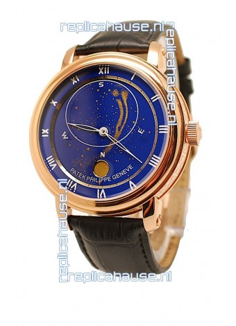 Patek Philippe Grand Complications Japanese Watch in Blue Dial