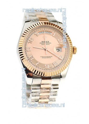 Rolex Day Date Two Tone Japanese Replica Watch